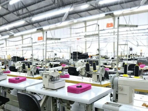Factory production floor