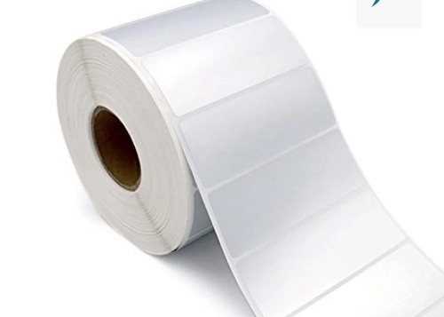 Roll of blank inventory labels